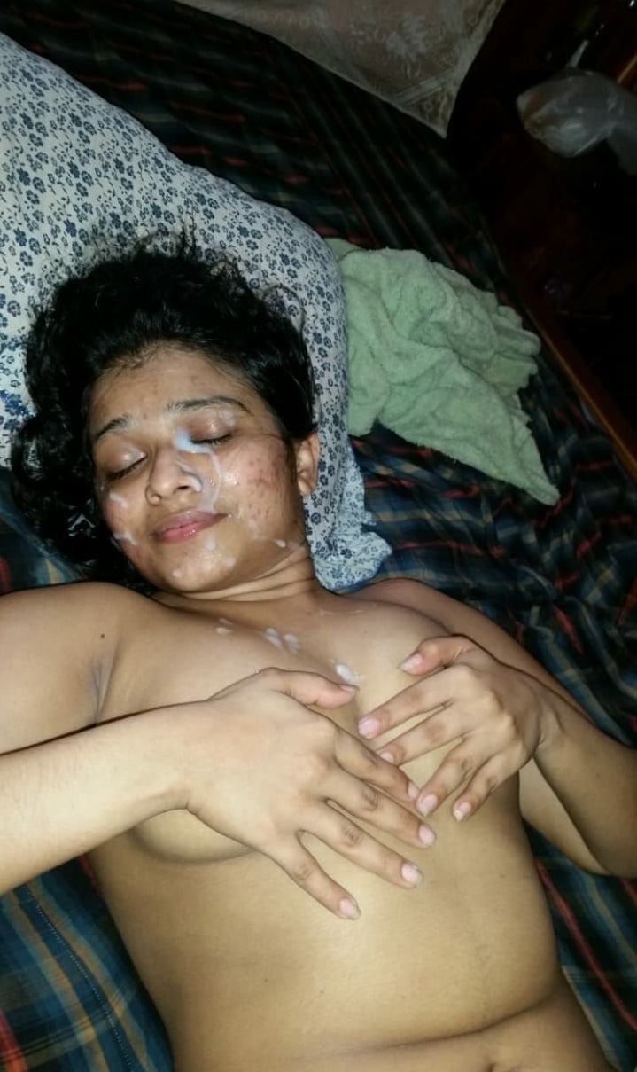 Indian wife cum facial pics