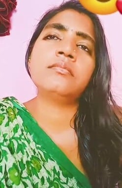Hot aunty on video call showing private body parts