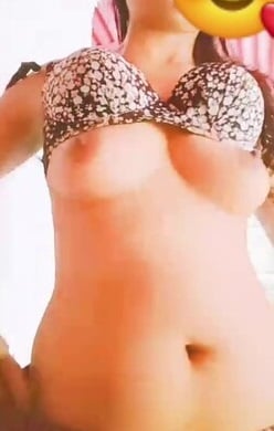 Hot aunty on video call showing private body parts