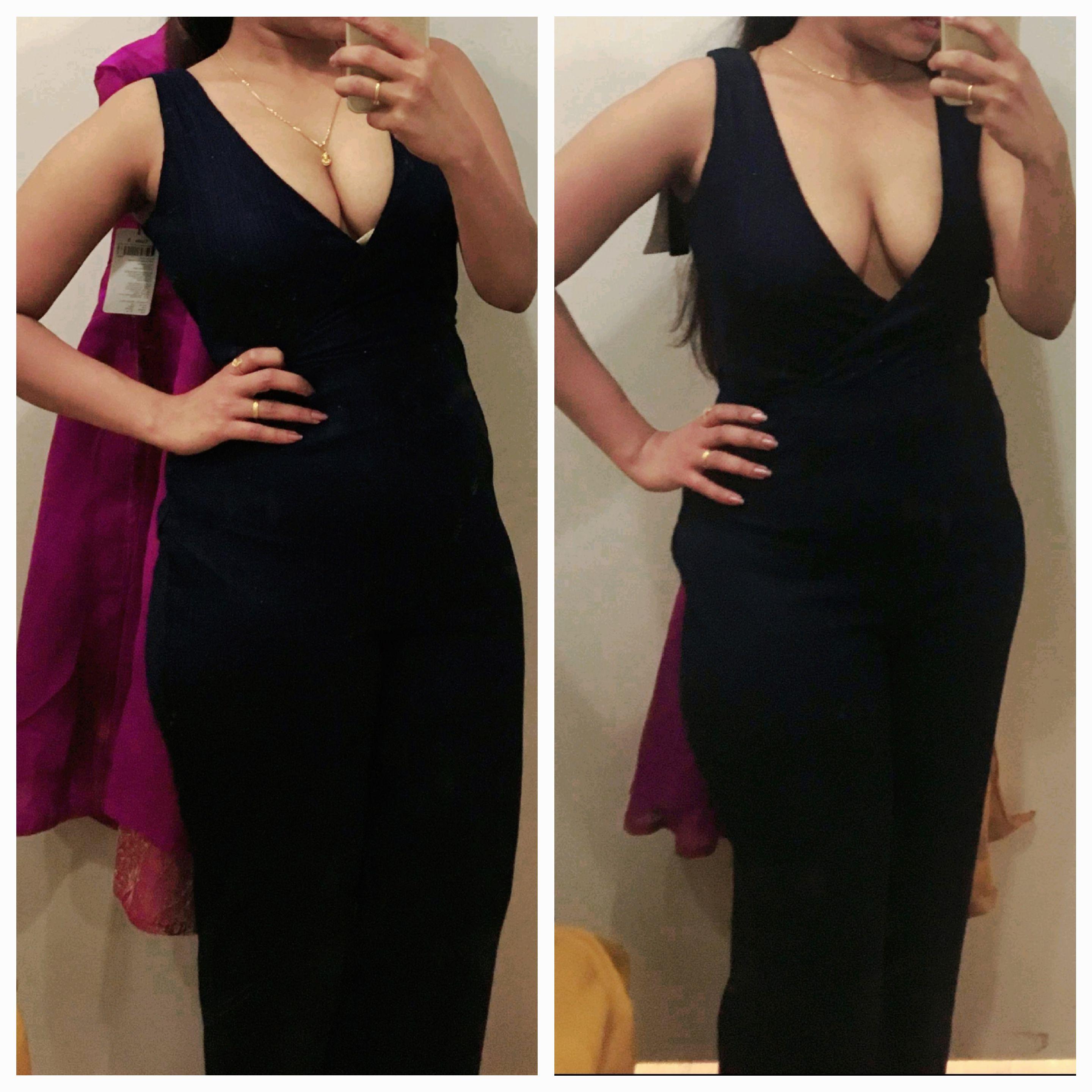 Hubby Takes Wife To Party With No Bra