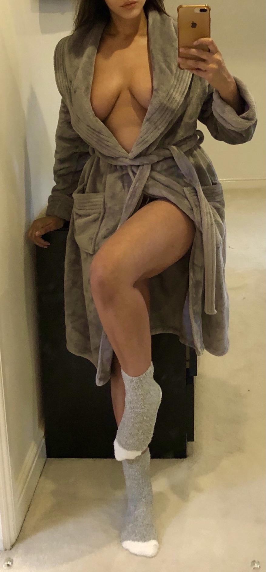 About To Have Hot Relaxing Bubble Bath Session