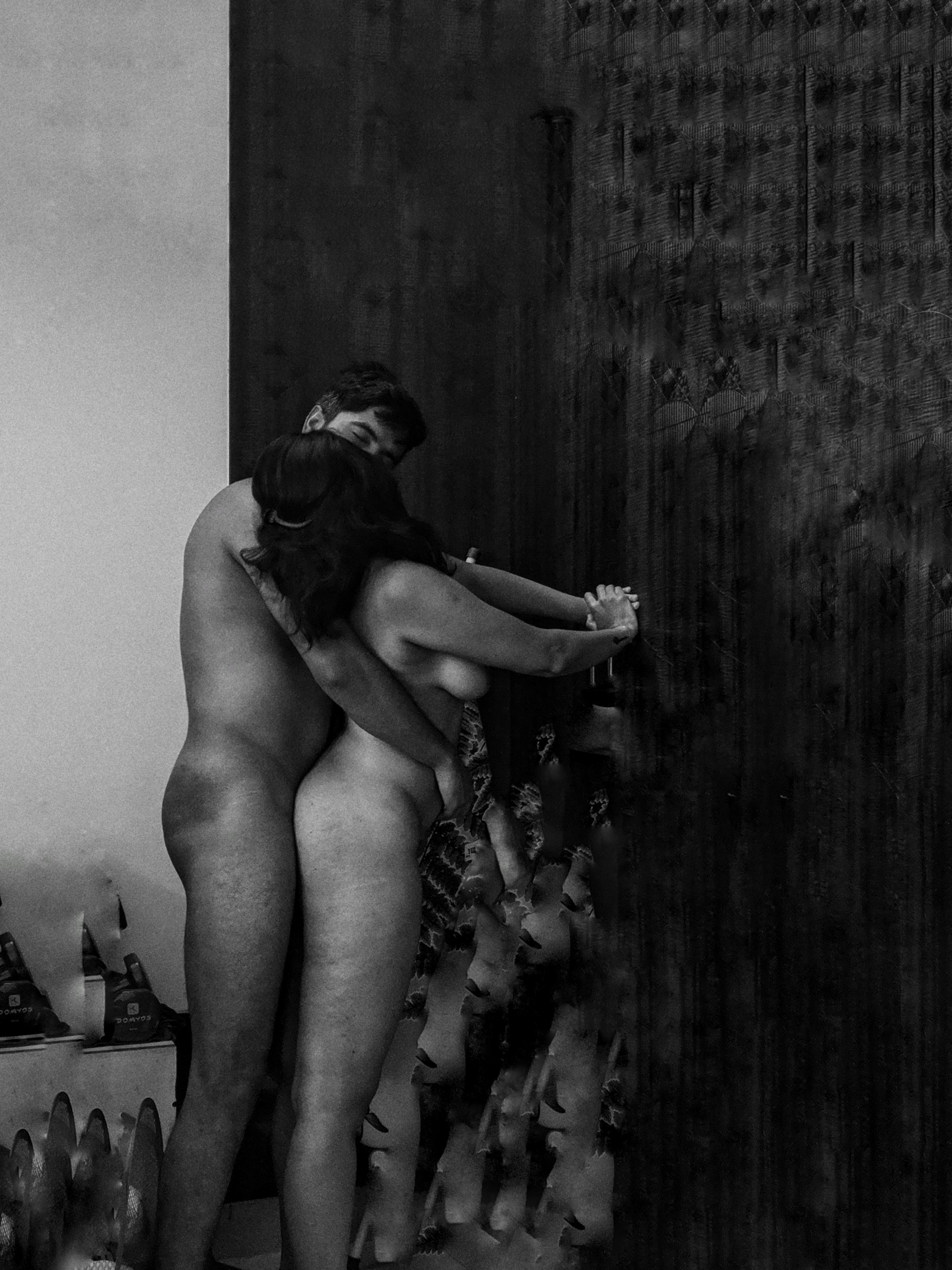 Suggest a title for my steamy Desi selfie with fingers buried