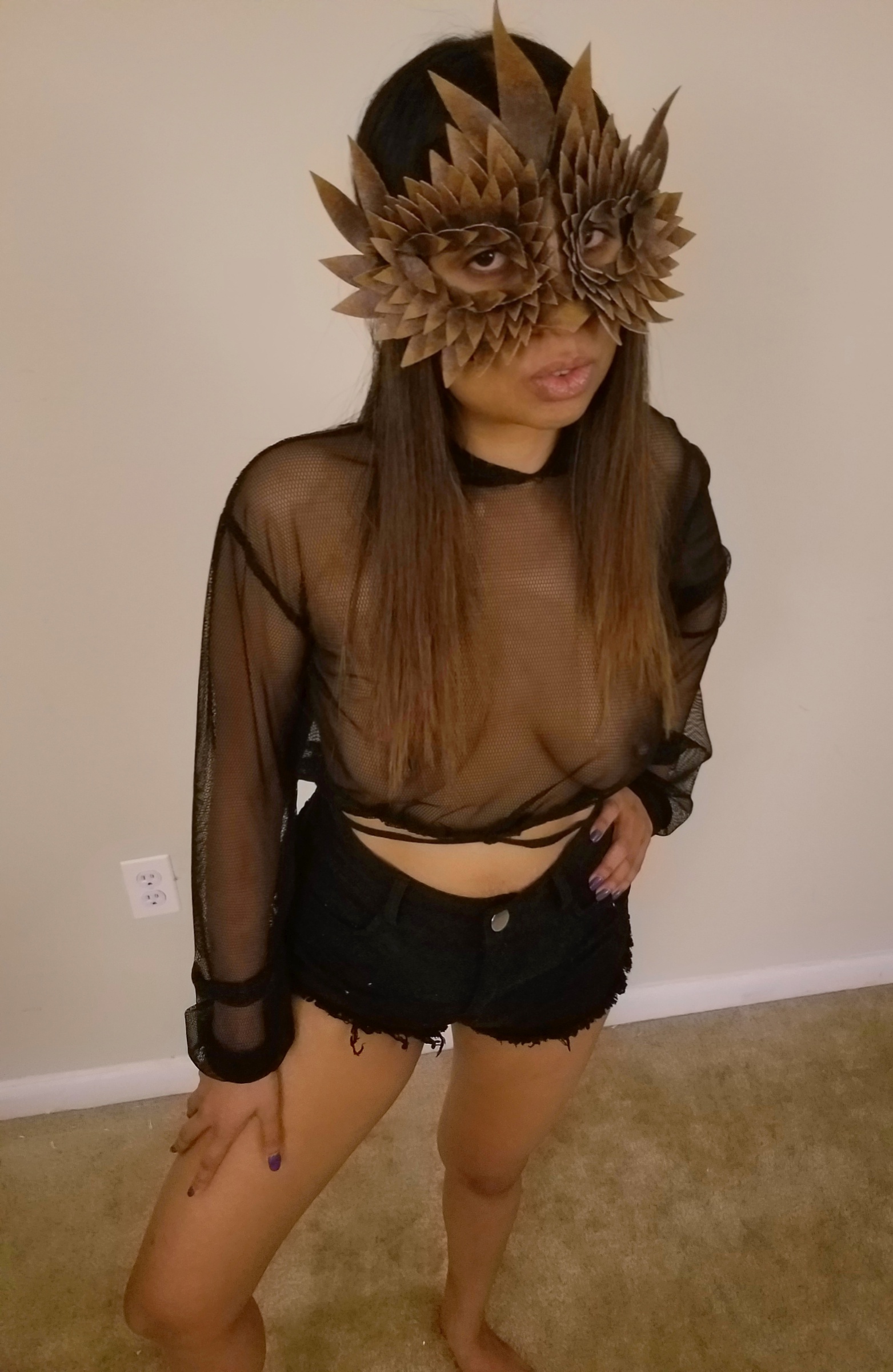 Indian GF Trying New Outfit On