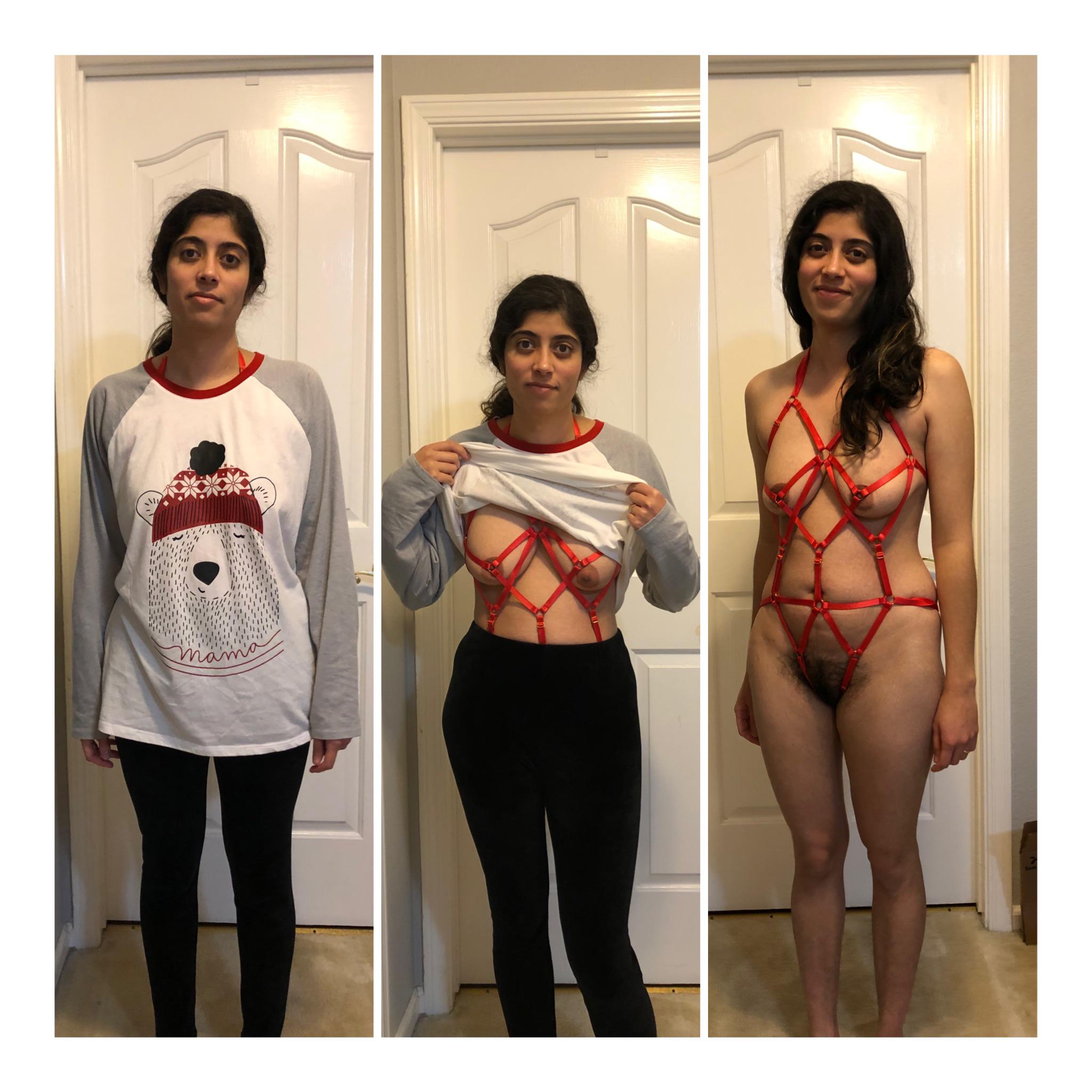 Desi Wife Celebrating Holidays Riding Him