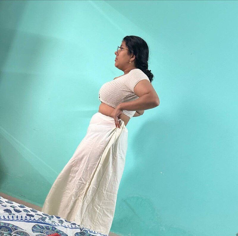 MILF busty teacher nude clicks by cuckold husband