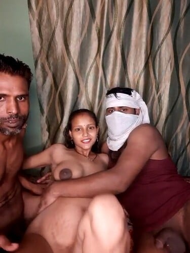 Desi threesome sex with husband and friend photos