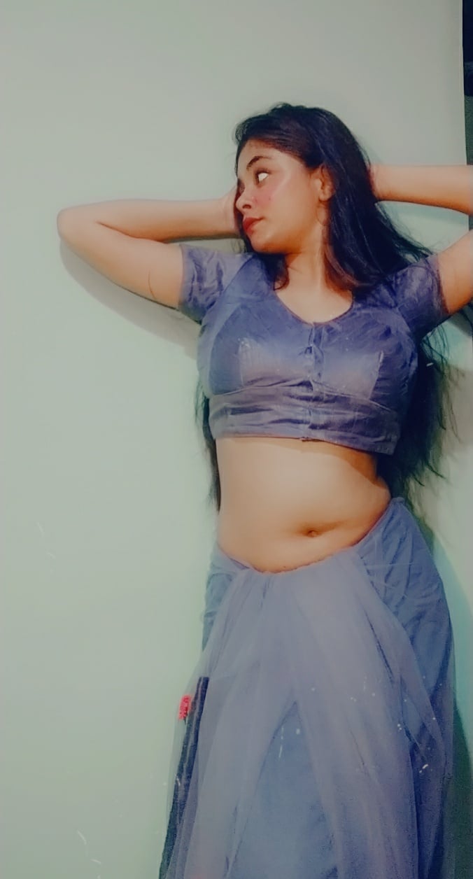 Indian school teacher see through saree boobs