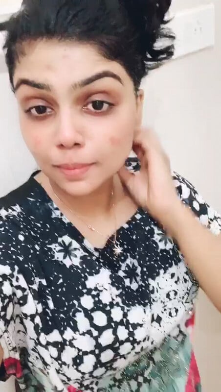 Bengali big boobs girlfriend topless photos