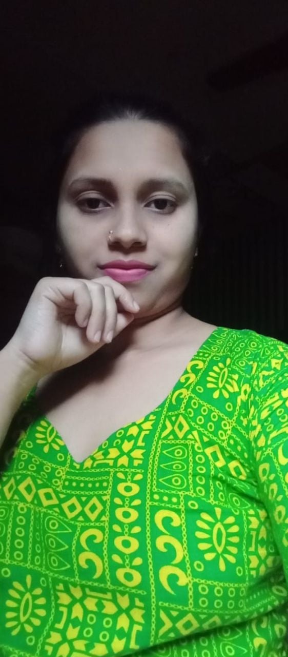 Bengali girl topless playing with big boobs