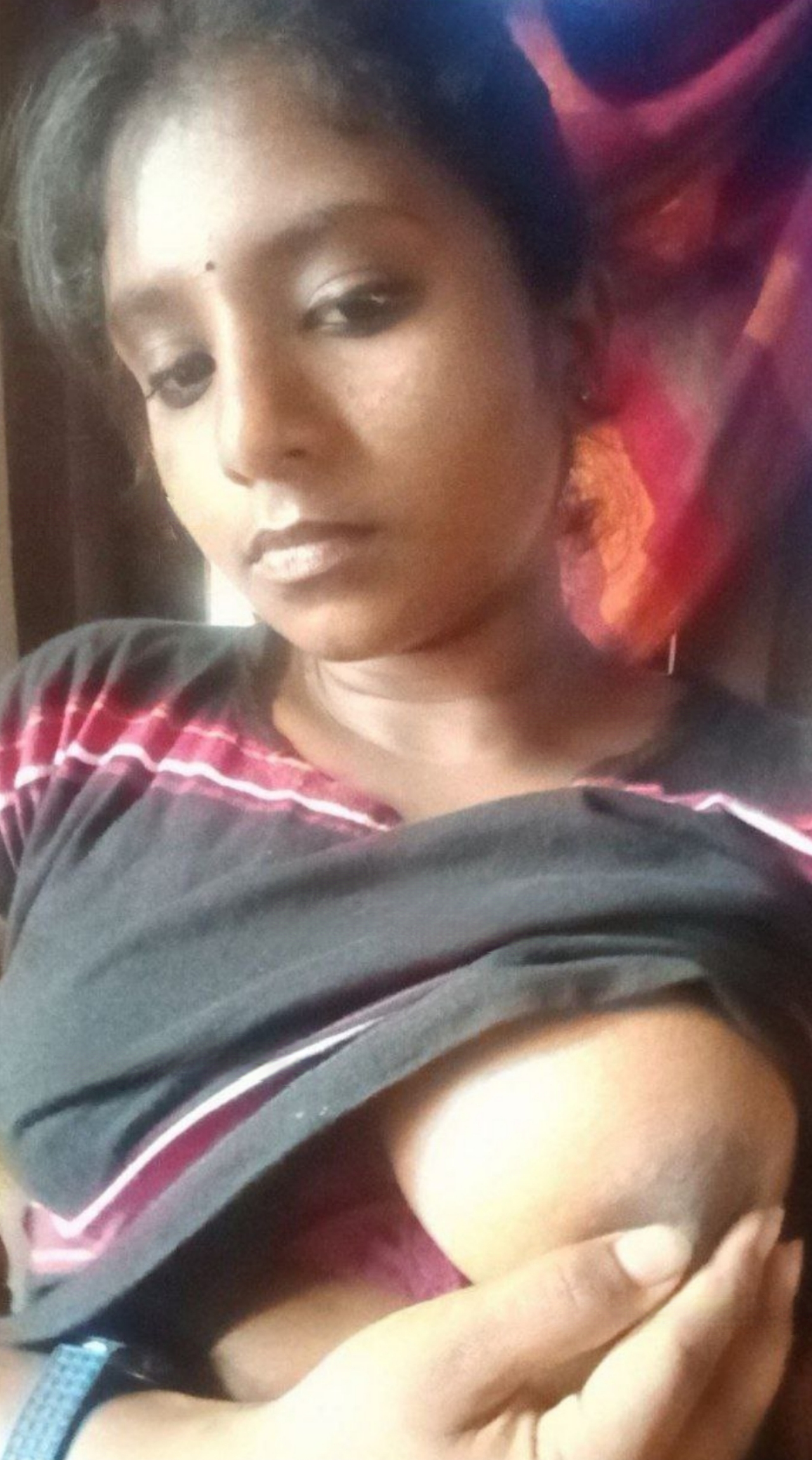 Tamil girlfriend big boobs exposing selfie pics