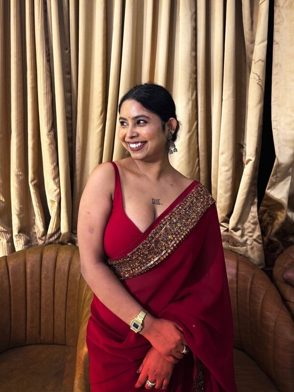 Instagram influencer and model Chirasree in see through