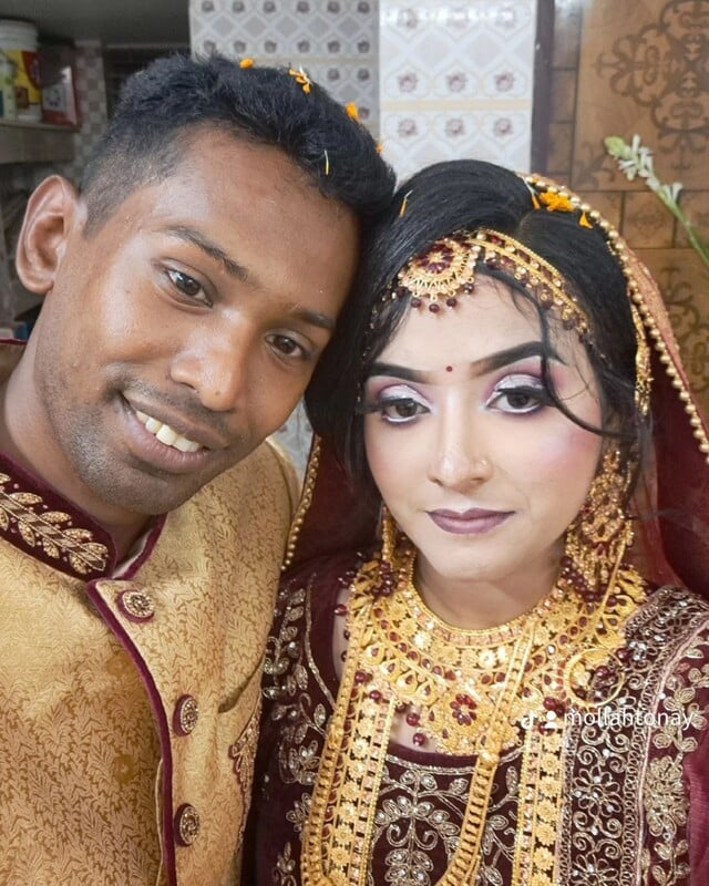 Beautiful Bengali wife topless video call before marriage