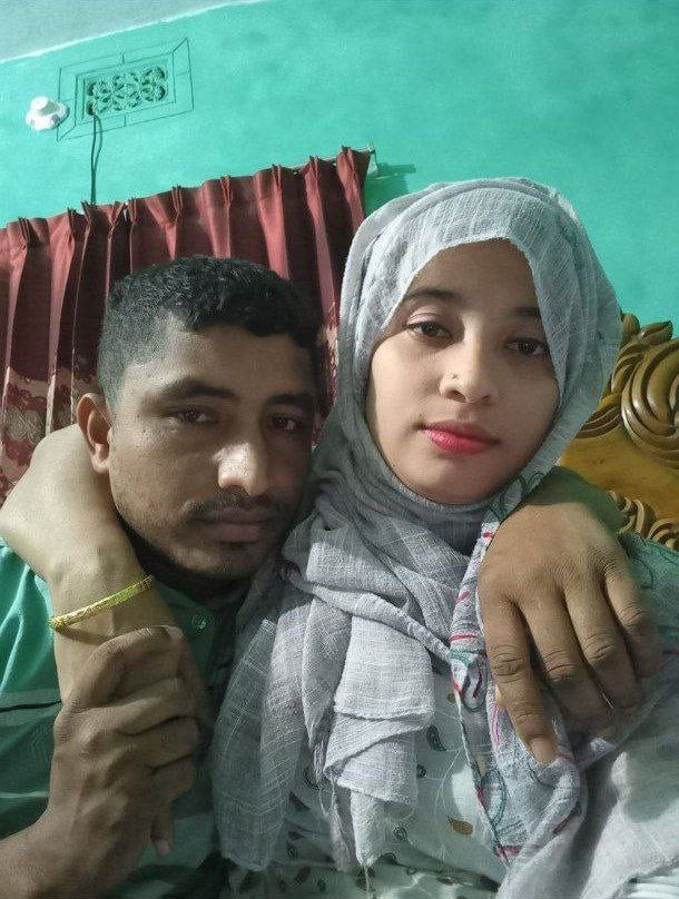 Dehati couple romancing and wife going nude