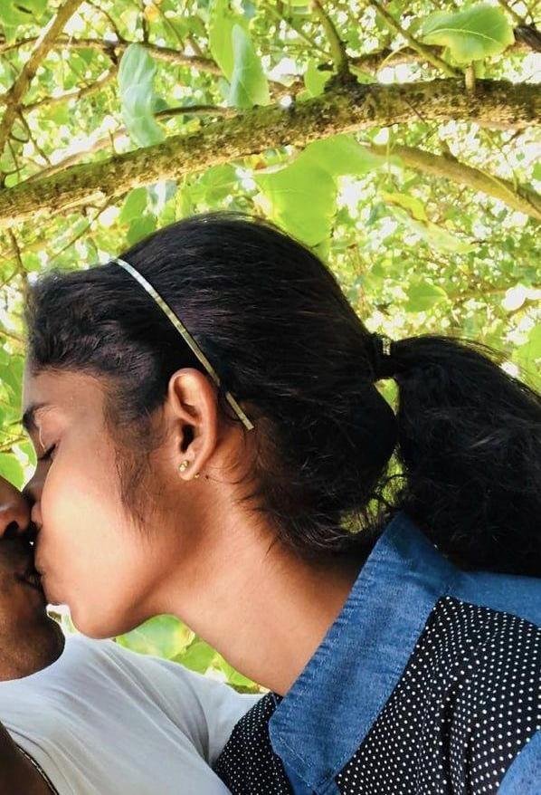 Srilankan village college girl nude boobs