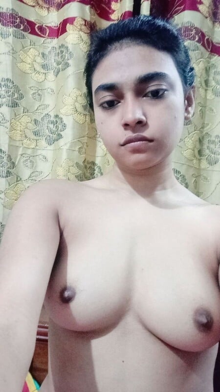 Young and beautiful Bangladeshi showing nude figure
