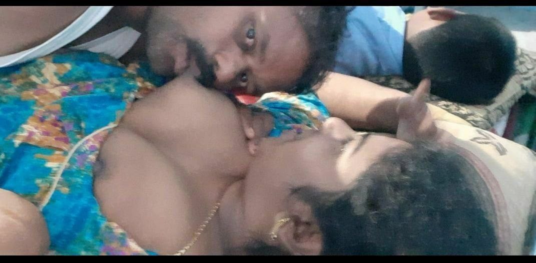 Chennai housewife boobs sucking by husband