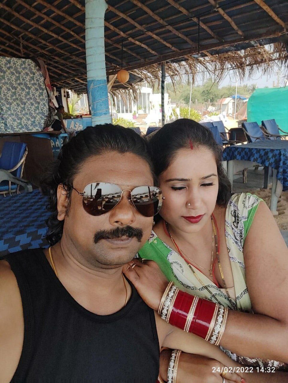 Newly married couple naked private photos