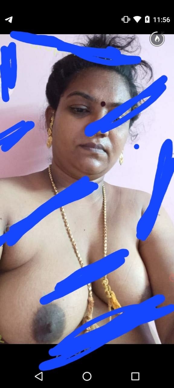 Unseen hot Tamil wife boobs showing leaked photos