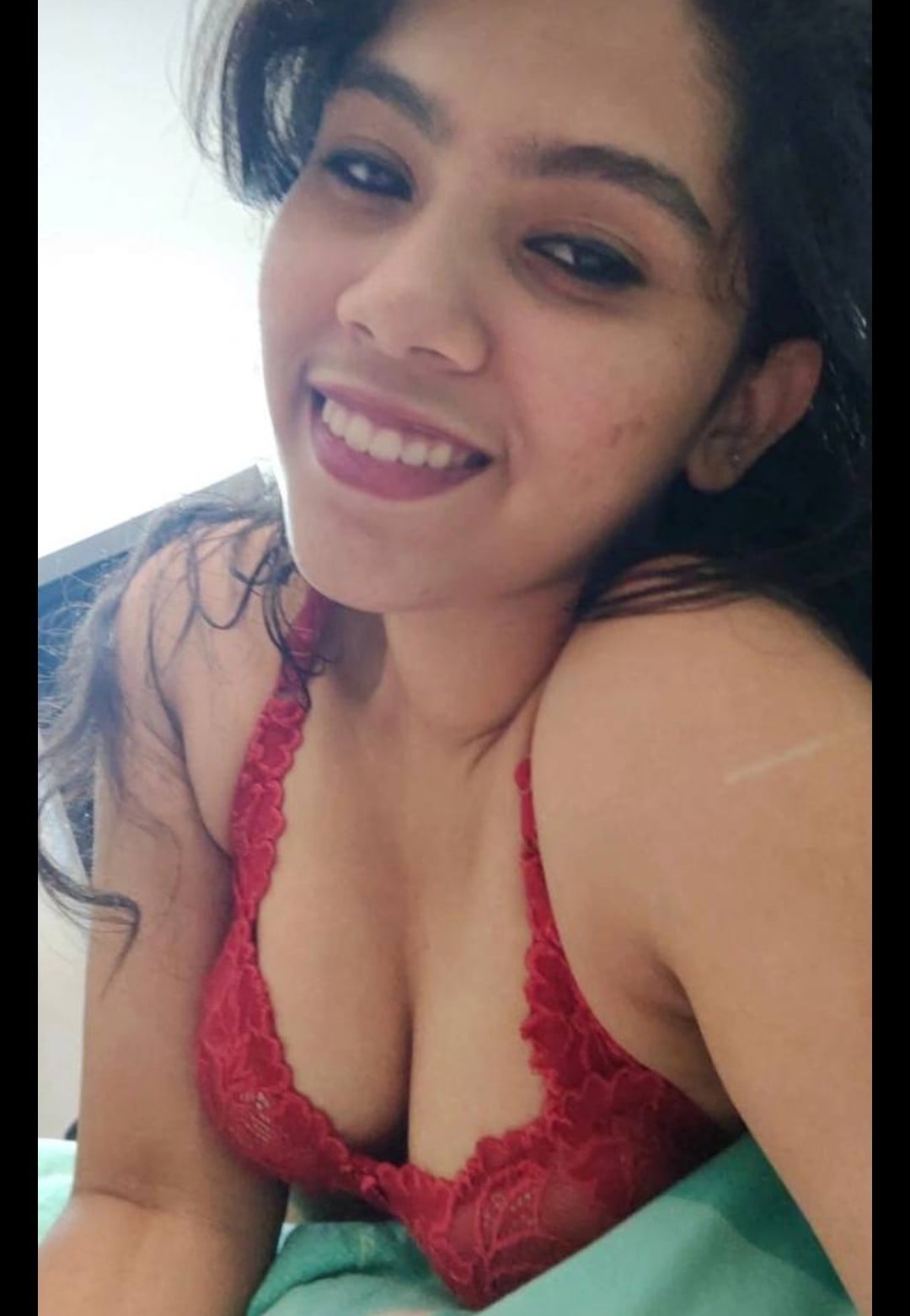 Beautiful girl boob press by boyfriend and topless