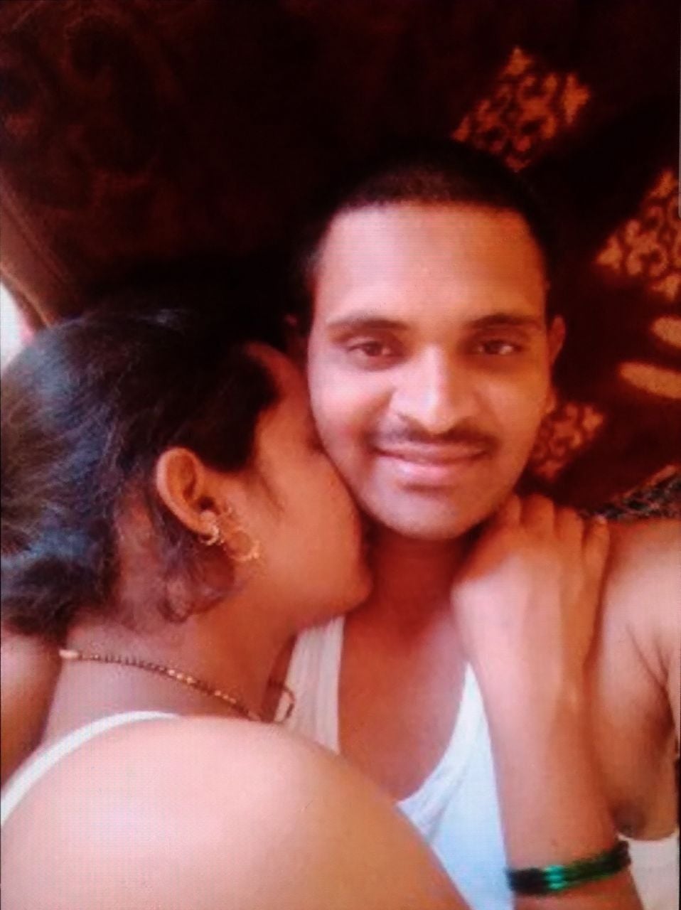 Newly married Tamil couple honeymoon photos