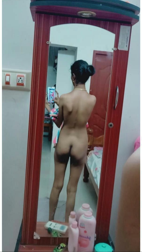 Small tits Indian wife nude hot before husband