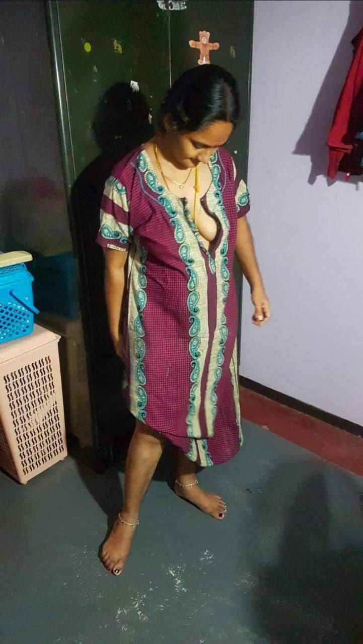 Tamil wife nude photos taken by her husband