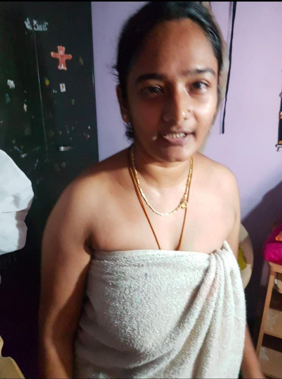 Tamil wife nude photos taken by her husband