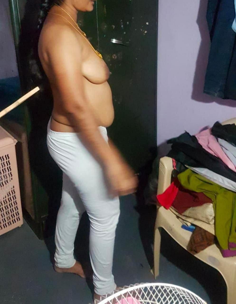Tamil wife nude photos taken by her husband