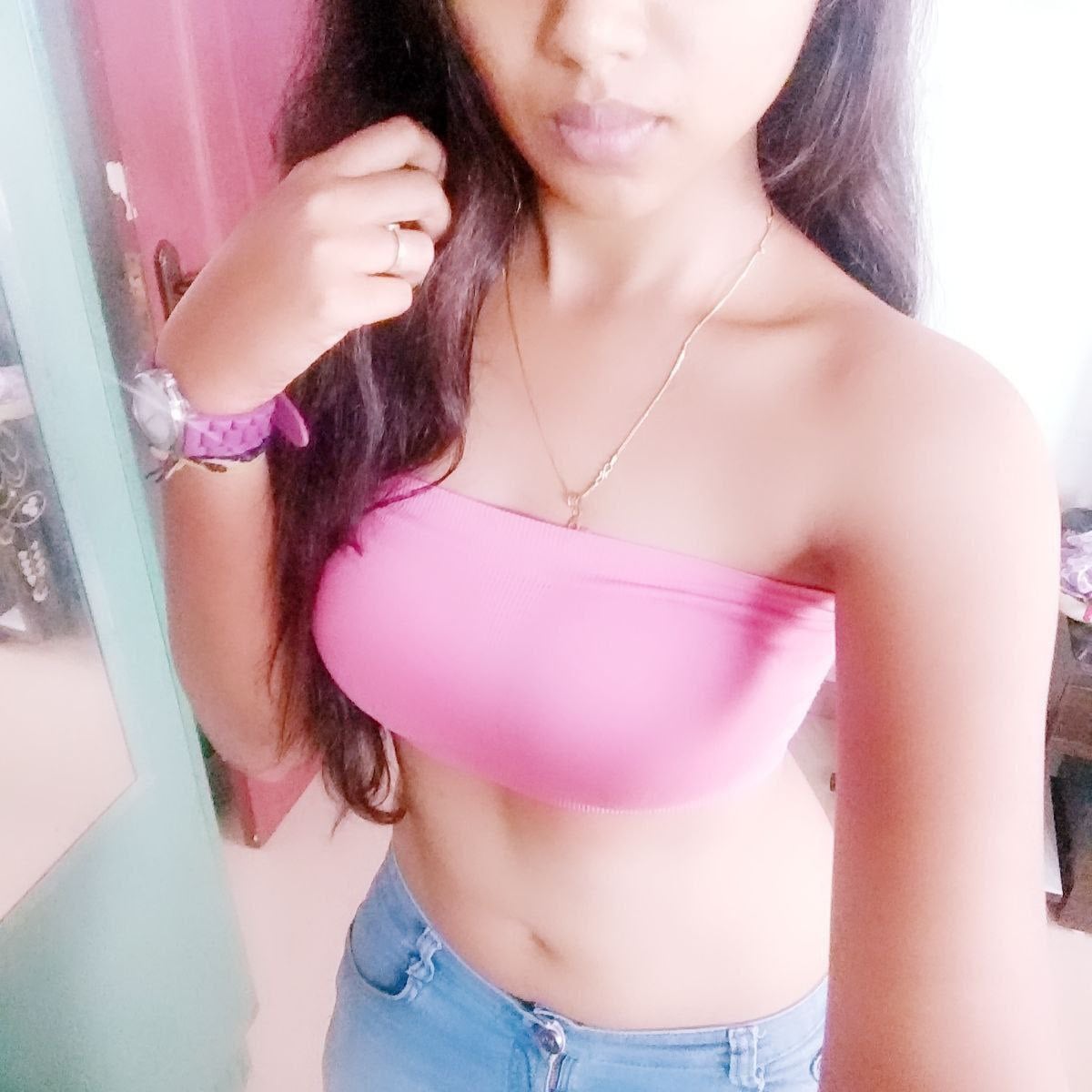 Bengaluru GF naked sexy boobs teasing photos