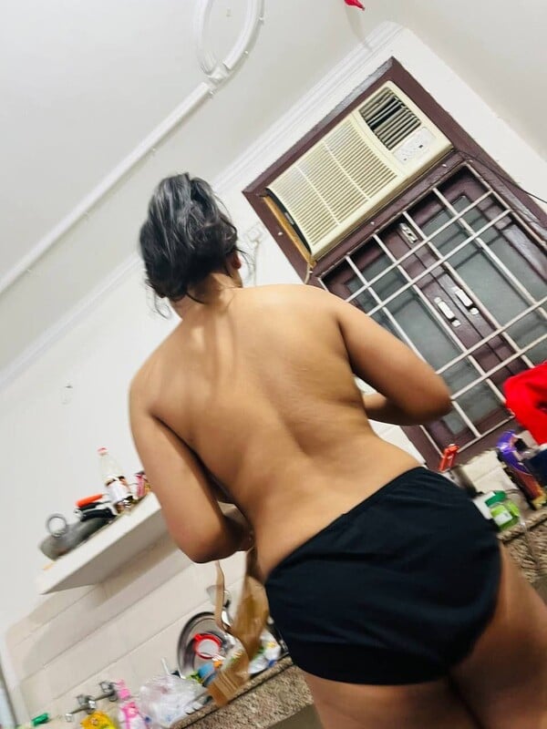 Tanker wife nude bath and shy romance with hubby