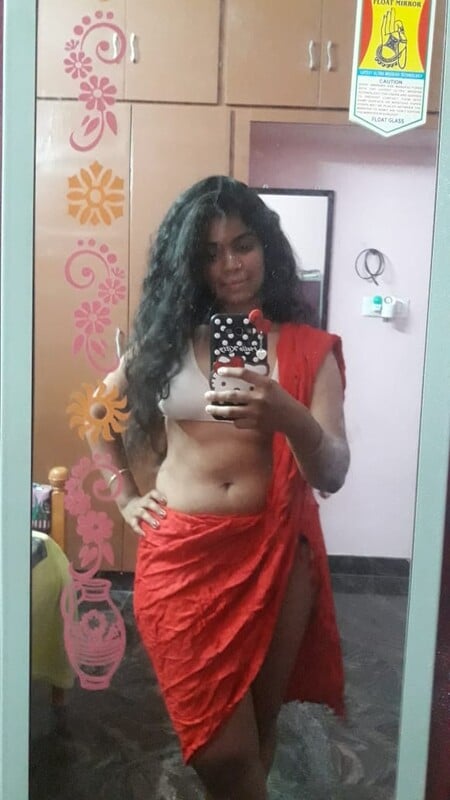 Blindfolded Indian girl nude in bed for fucking