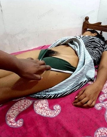 Sleeping Tamil sister hairy pussy and cleavage expose