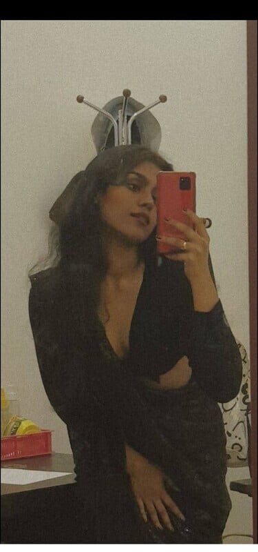 Sexiest Indian girl nude in black & white mode