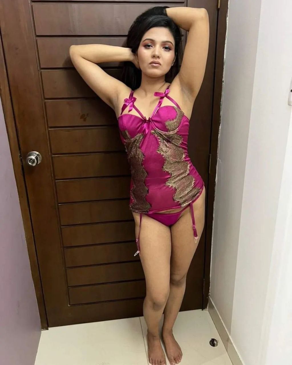 Indian model naked photos and lingerie shoot