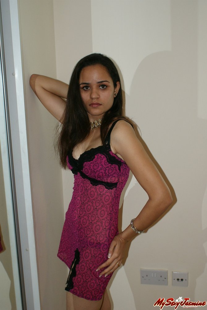 Desi College Girl Jasmine Erotic Camisole