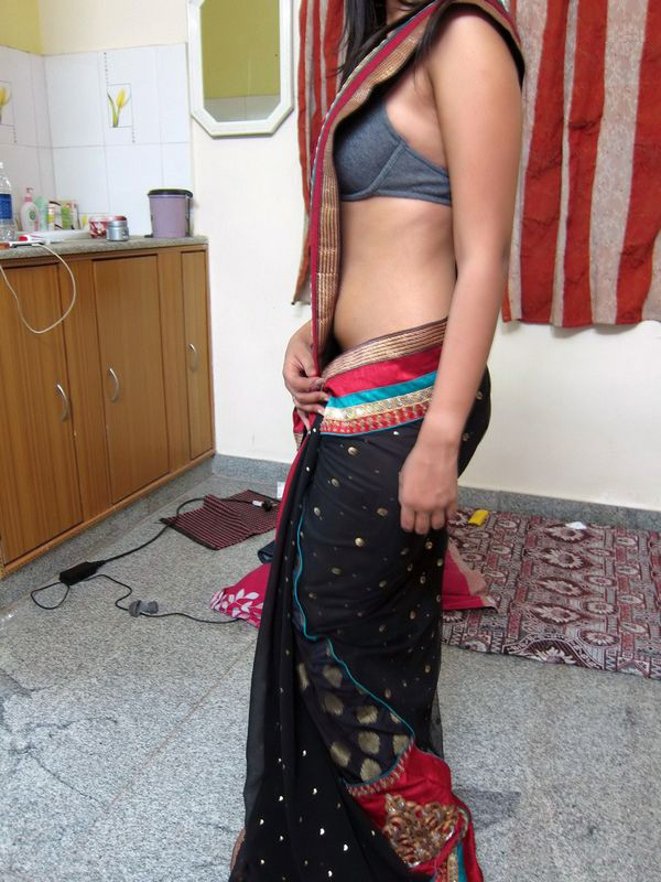 Indian Girl Saree Stripped Naked At Home