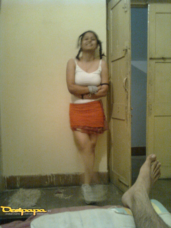 Beautiful Indian Girl Without Bra Posing Hot