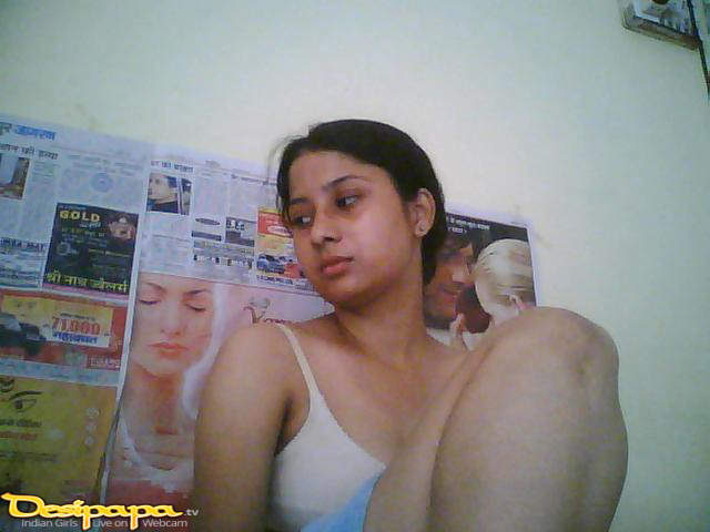 Beautiful Indian Girl Without Bra Posing Hot