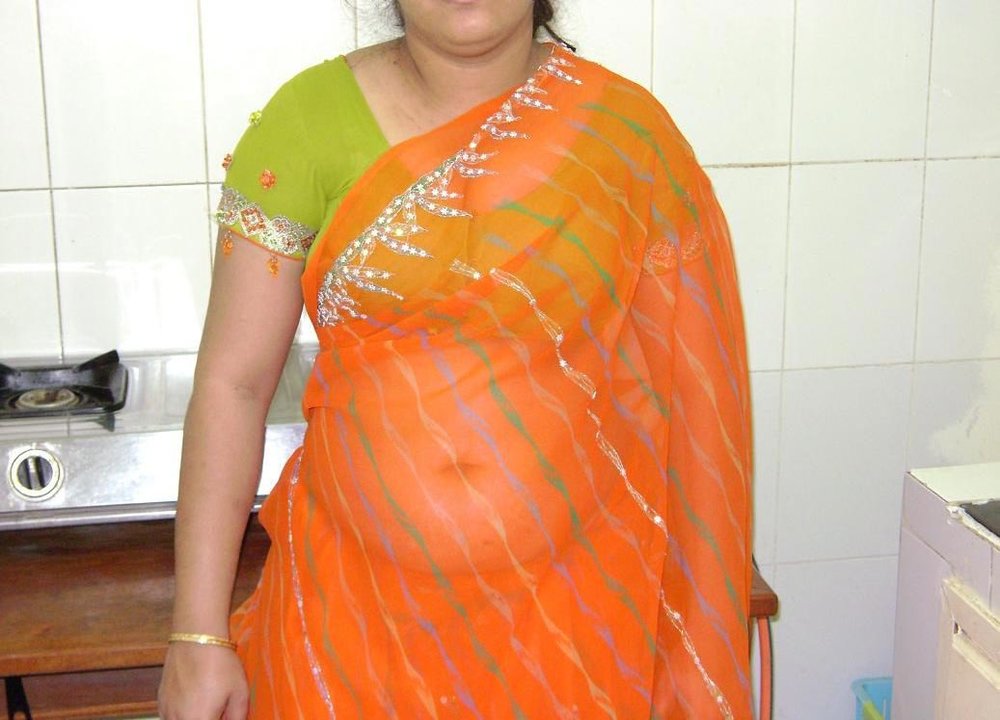 Indian Housewife Kishwar Saree Stripped Nude