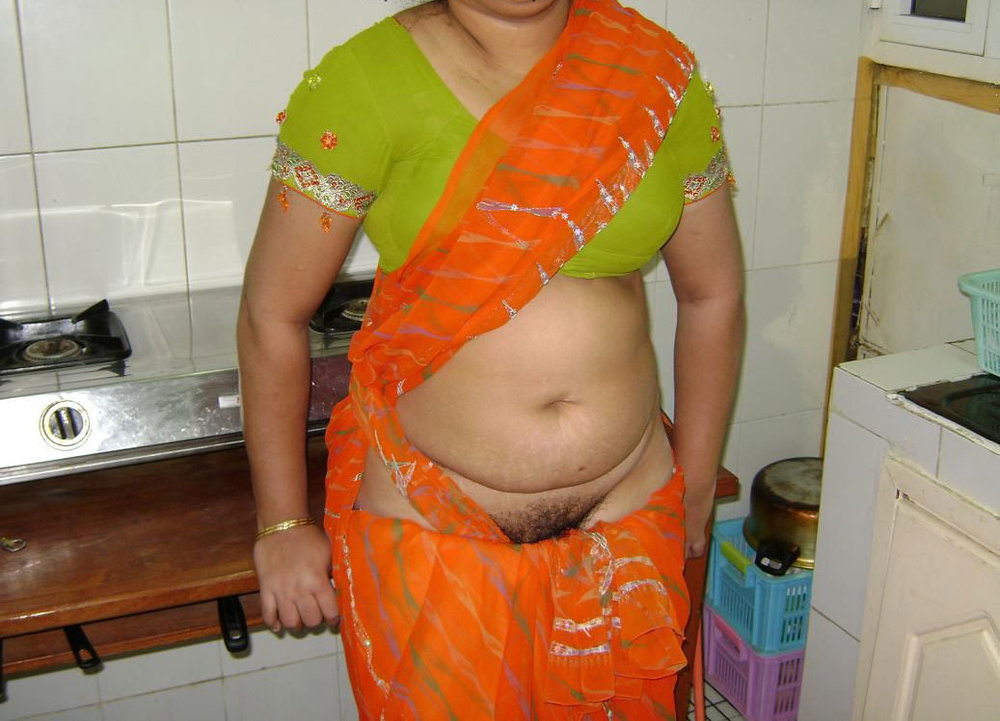 Indian Housewife Kishwar Saree Stripped Nude