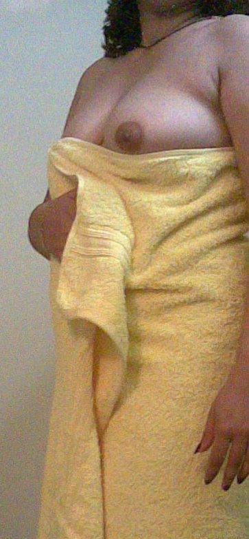 Indian Housewife Najmi Towel Unwrapped Naked