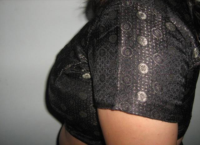 Busty Indian Wife Naima Boobs Pop Out