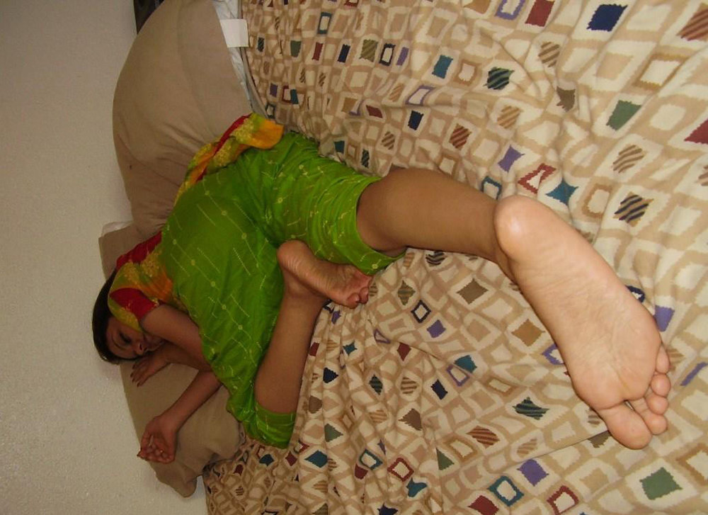 Horny Indian Girl Meenakshi Lying On Bed