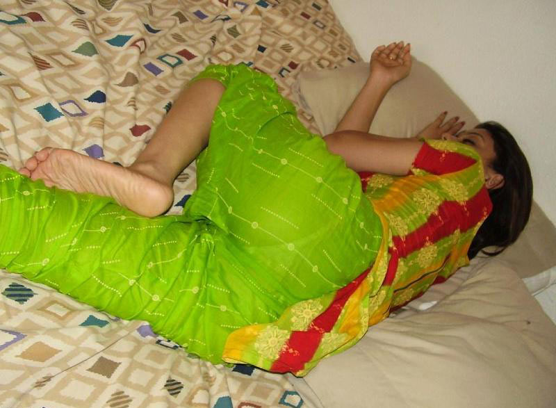 Horny Indian Girl Meenakshi Lying On Bed