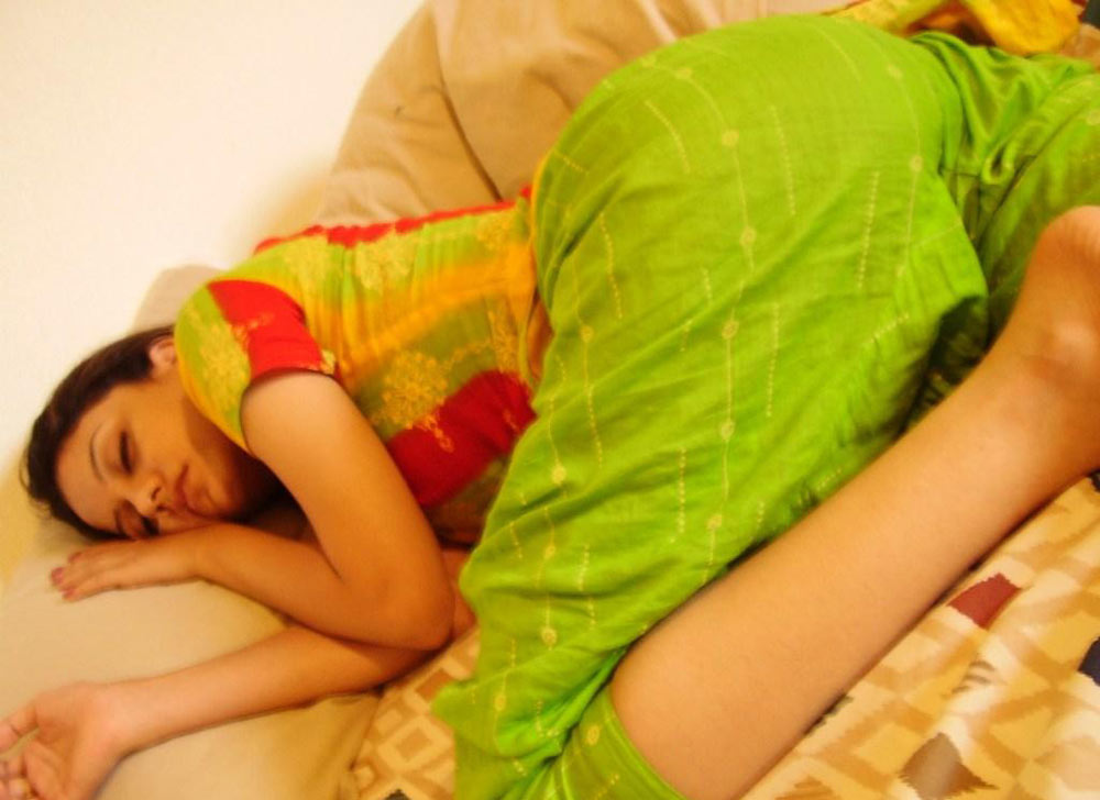 Horny Indian Girl Meenakshi Lying On Bed