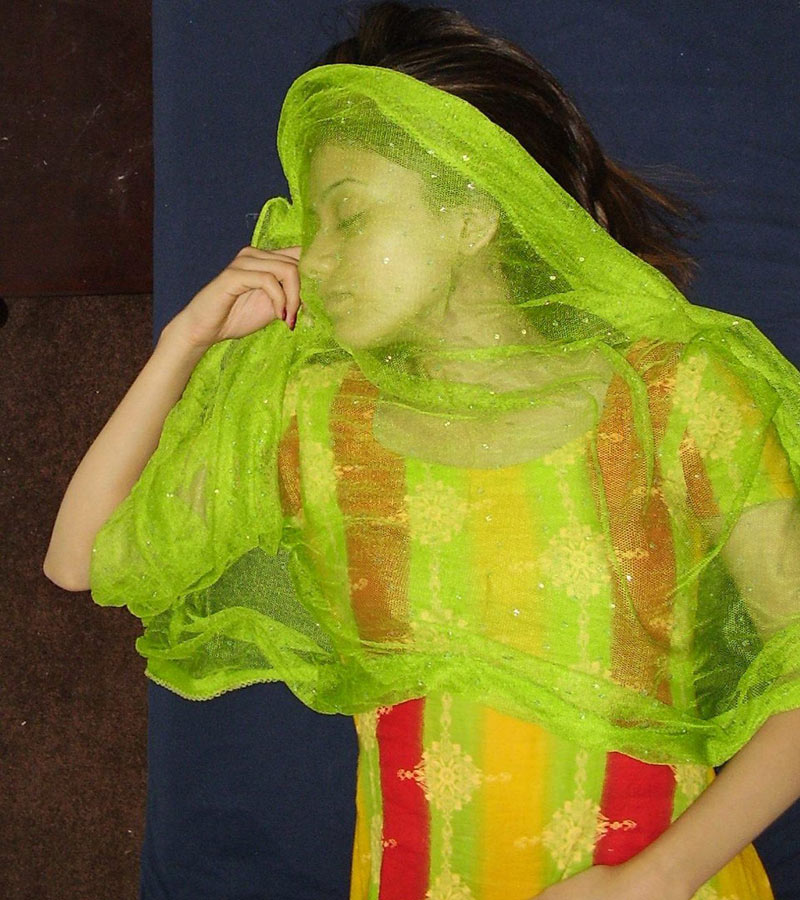 Horny Indian Girl Meenakshi Lying On Bed