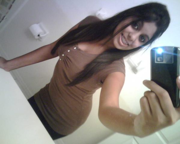 Busty Babe Karina Posing Hot On Camera