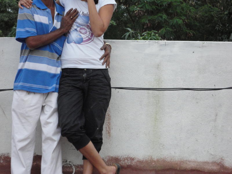 Sexy Indian Girl Gropped By Boyfriend