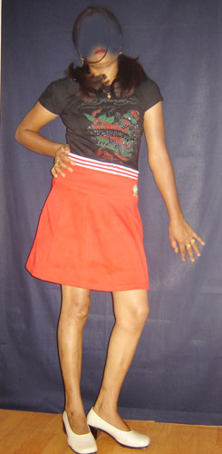 Indian Girl Short Skirt Naked