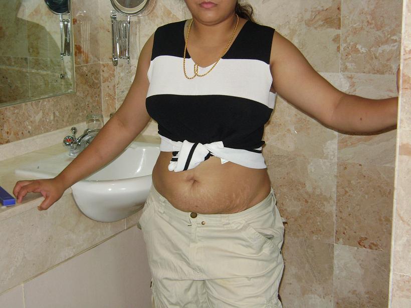 Mature indian wife in shower caught exposing hairy pussy